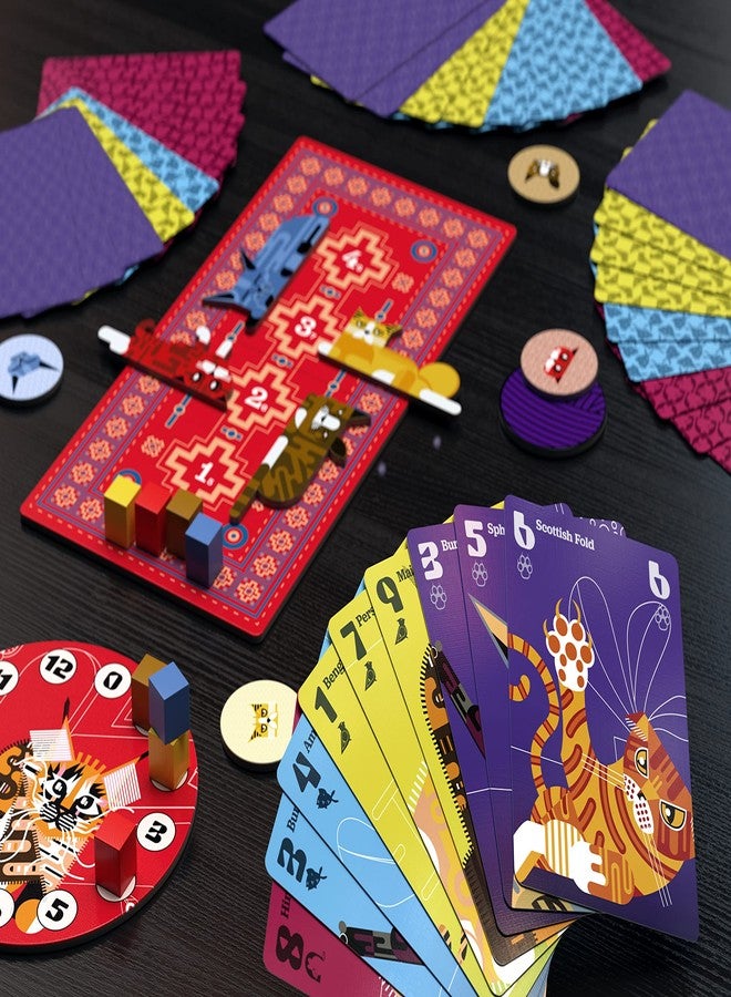 BOARD GAME TABLES.COM لعبة الورق "تسع أرواح" - لعبة لوحية - 3-4 لاعبين - مدة اللعب 40 دقيقة - Image 3